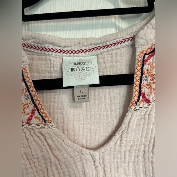 Knox Rose Pink Sleeveless Top - Picture 3 of 3